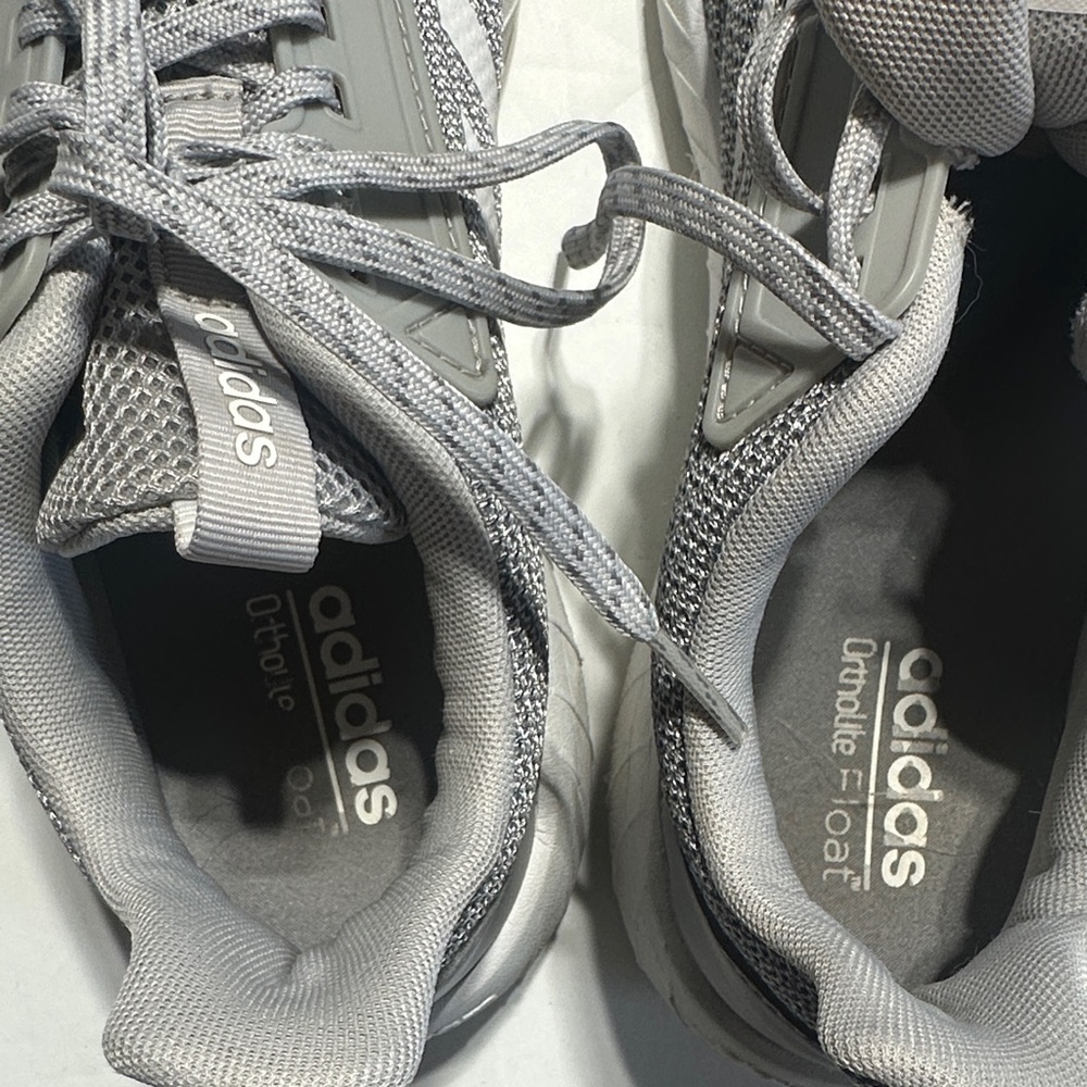 adidas Questar Drive Grey and white mesh Athletic Sneakers ortholite float sz 8 - Picture 8 of 8